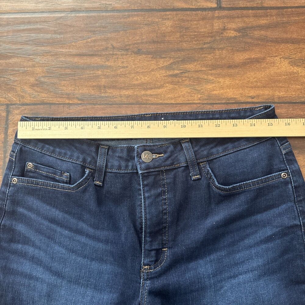 Lee Sculpting Women’s 12L Regular Fit Mid Rise Blue Denim Jeans Stretch 5-Pocket - Picture 2 of 12